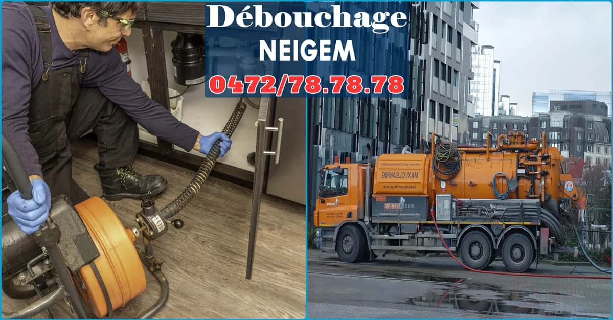 Débouchage de canalisations à Neigem 9403