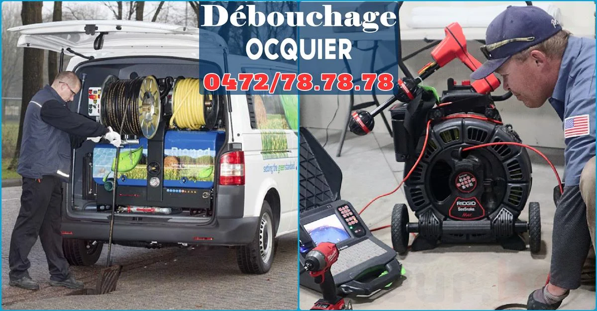 Débouchage de canalisations à Ocquier 4560