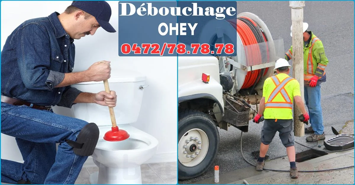 Débouchage Ohey ⭐ SOS Déboucheur