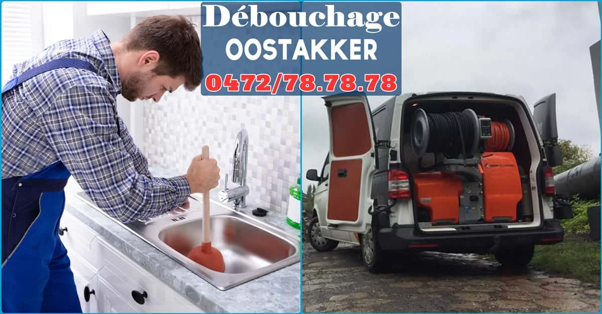 Débouchage de canalisations à Oostakker 9041