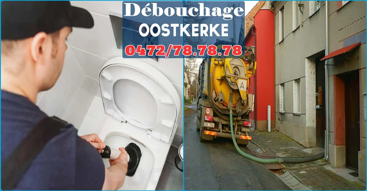 Débouchage de canalisations à Oostkerke 8600