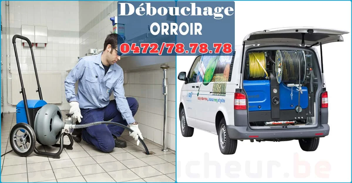 Débouchage de canalisations à Orroir 7750