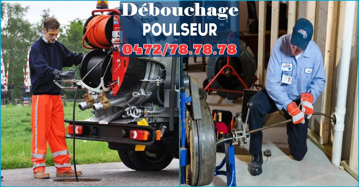 Débouchage de canalisations à Poulseur 4171
