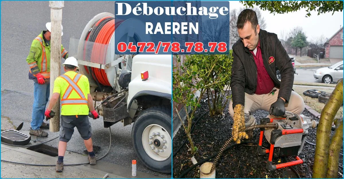Débouchage Raeren ⭐ SOS Déboucheur