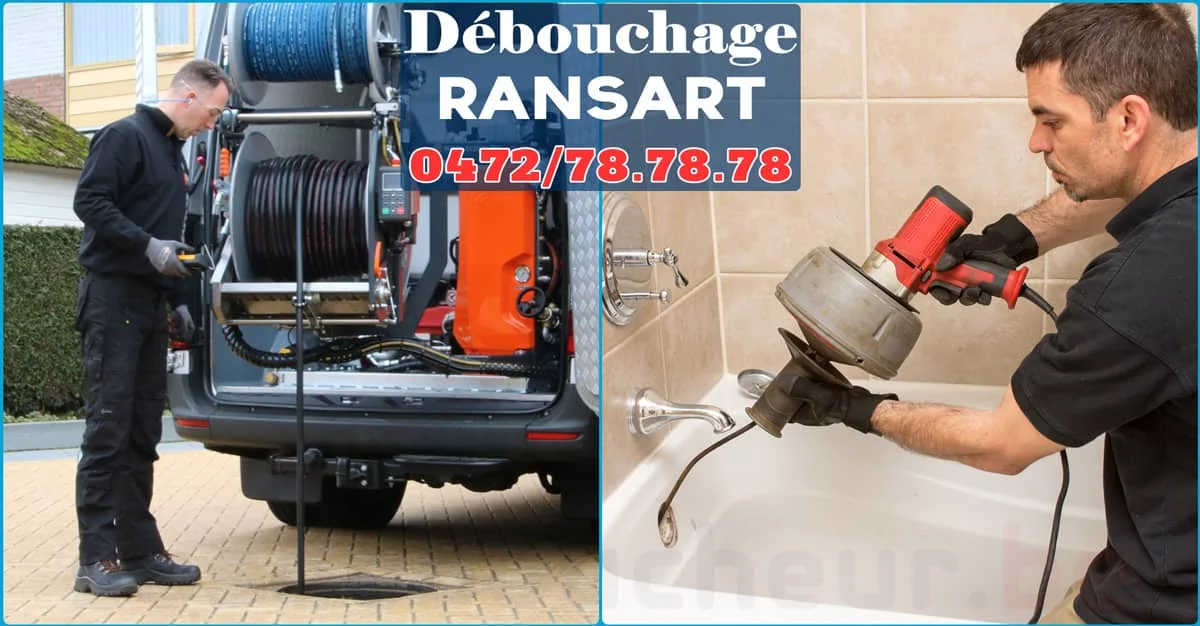 Débouchage de canalisations à Ransart 6043