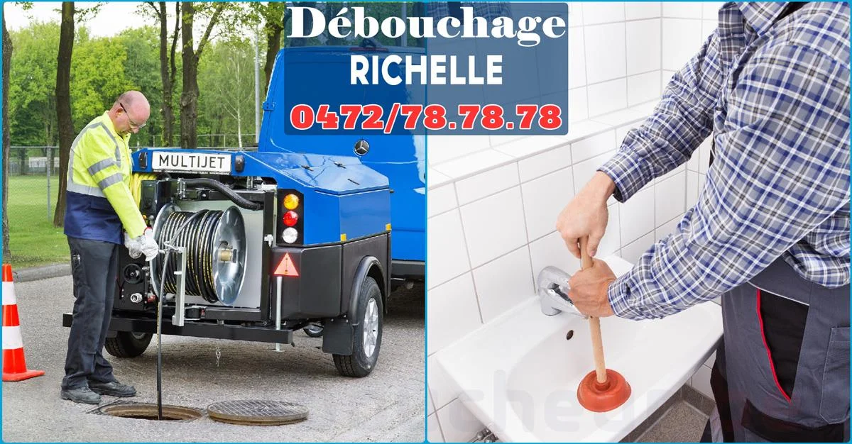 Débouchage de canalisations à Richelle 4600
