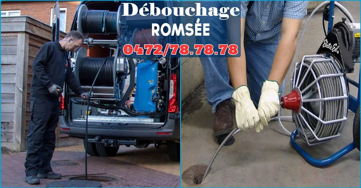Débouchage de canalisations à Romsée 4624