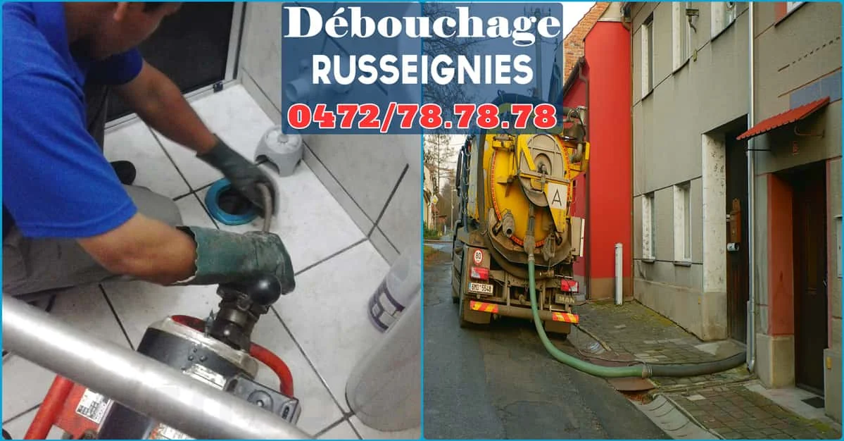 Débouchage de canalisations à Russeignies 7750