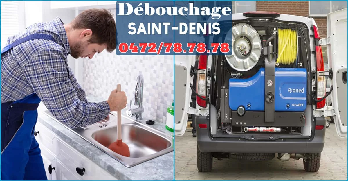 Débouchage de canalisations à Saint-Denis 5081