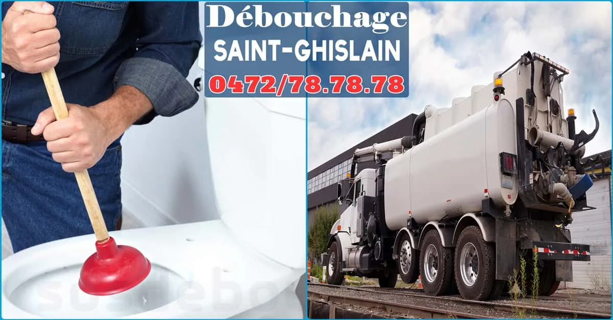 Débouchage Saint-Ghislain ⭐ SOS Déboucheur