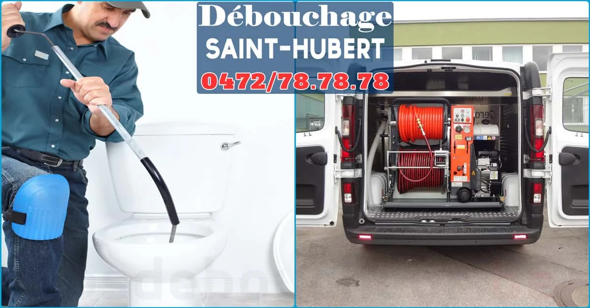 Débouchage Saint-Hubert ⭐ SOS Déboucheur
