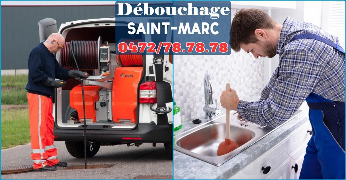 Débouchage de canalisations à Saint-Marc 5003