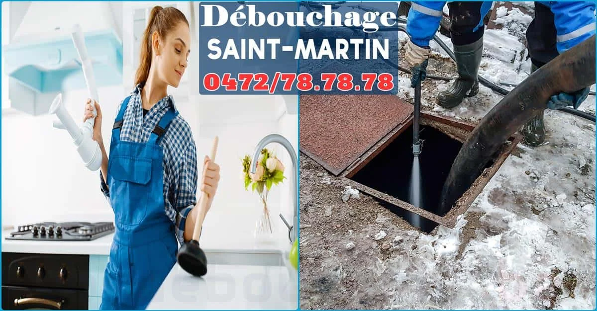 Débouchage de canalisations à Saint-Martin 5190