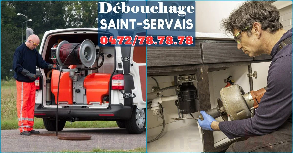 Débouchage de canalisations à Saint-Servais 5002