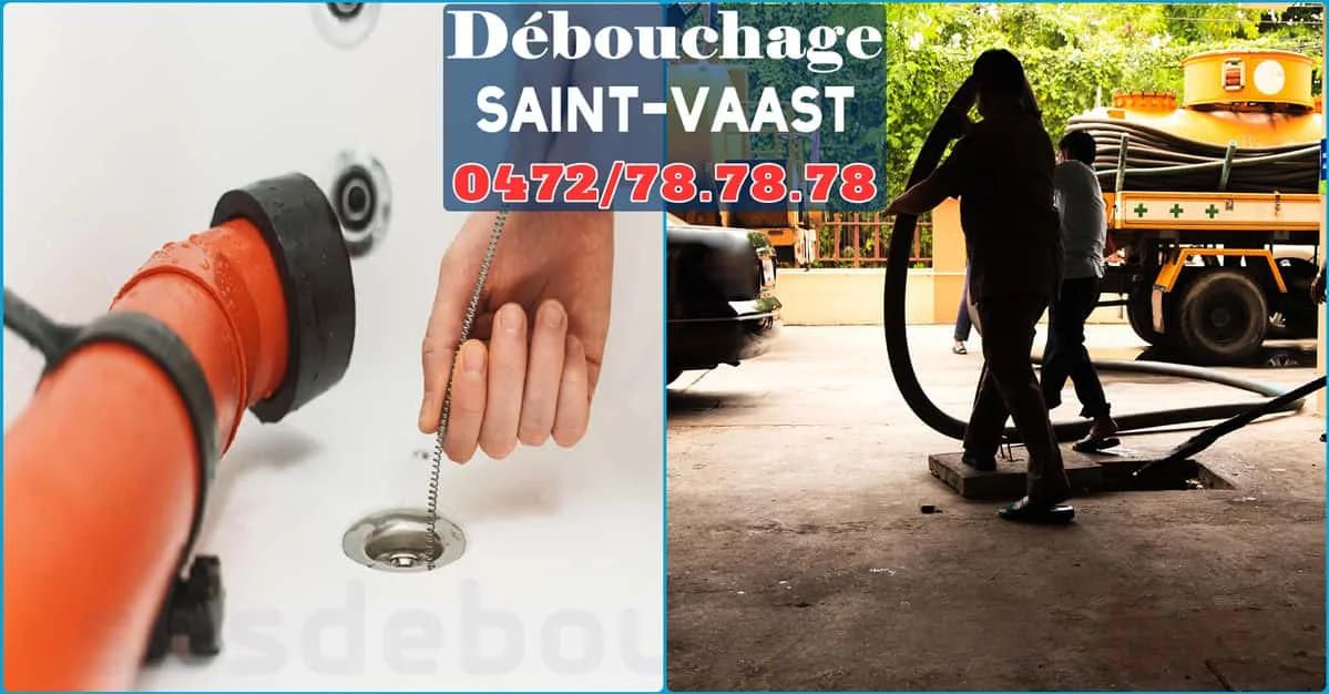 Débouchage de canalisations à Saint-Vaast 7100