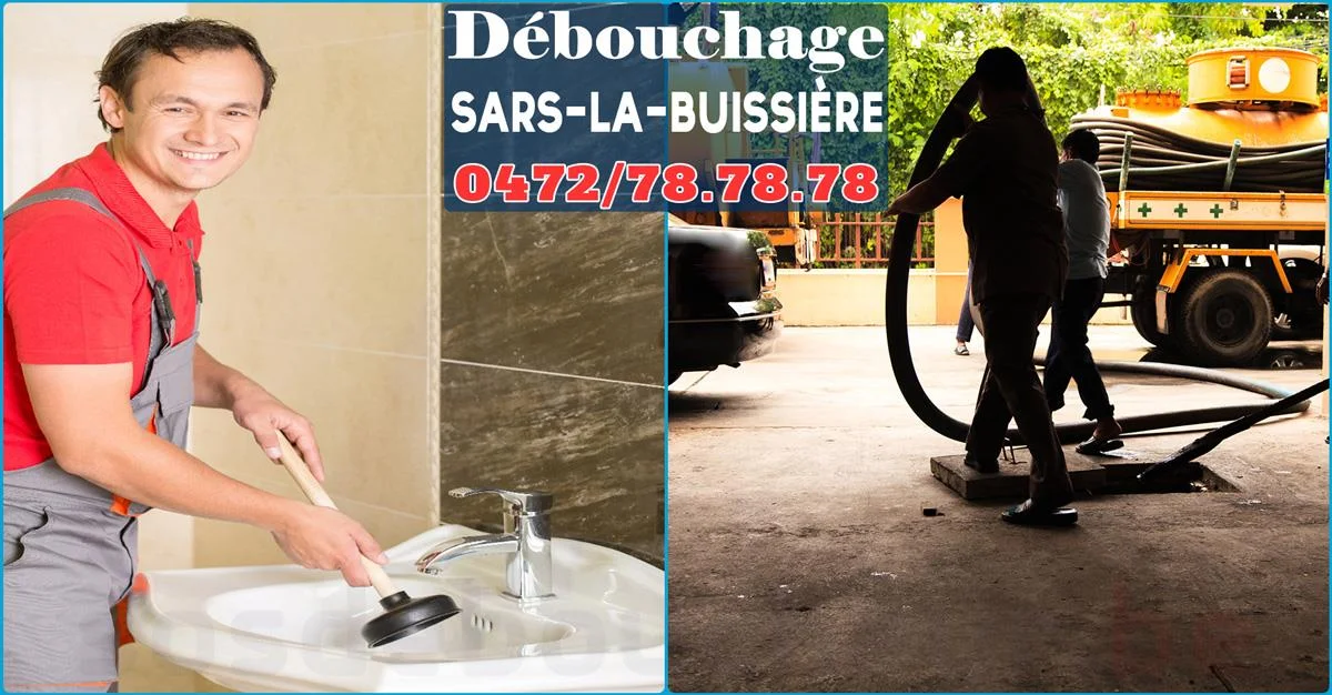 Débouchage de canalisations à Sars-la-Buissière 6542