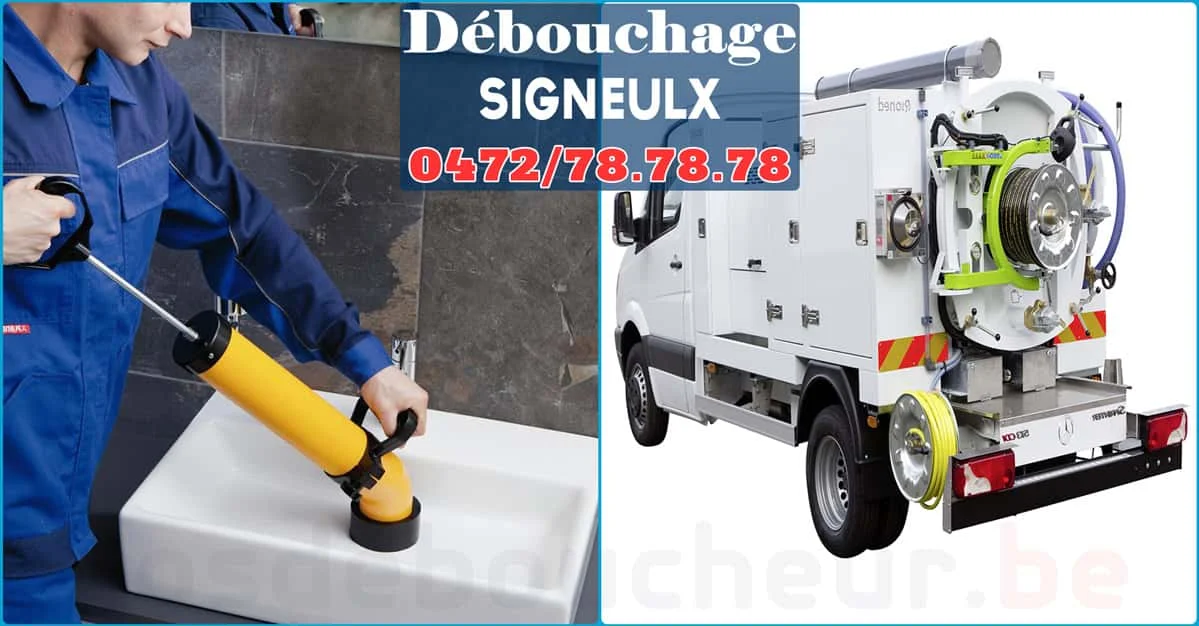 Débouchage de canalisations à Signeulx 6750