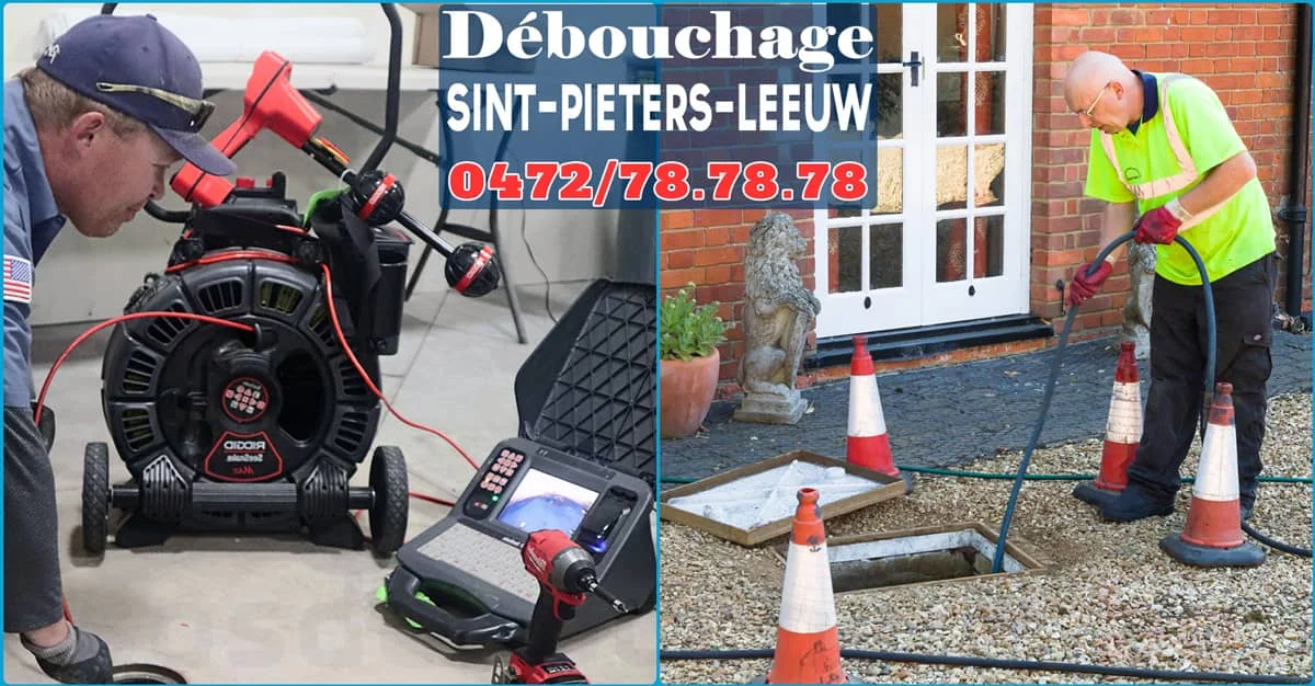 Débouchage Sint-Pieters-Leeuw ⭐ SOS Déboucheur
