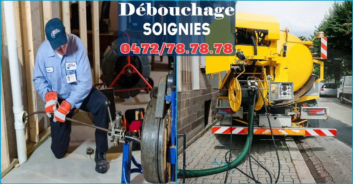 Débouchage Soignies ⭐ SOS Déboucheur