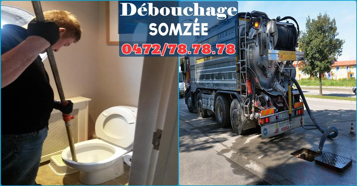 Débouchage de canalisations à Somzée 5651