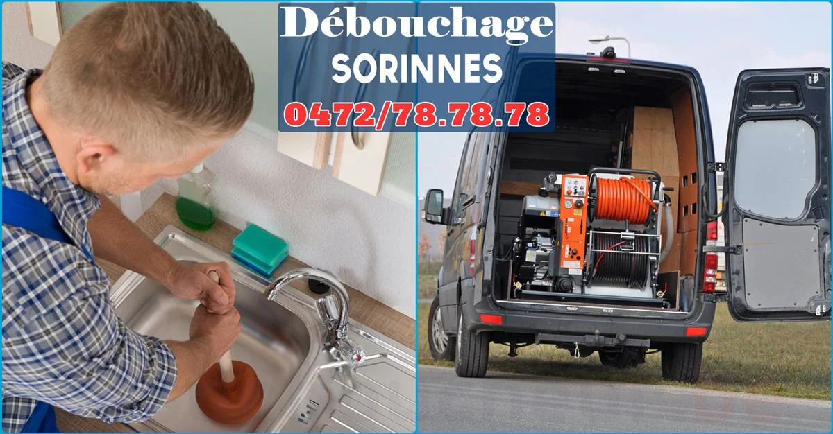 Débouchage de canalisations à Sorinnes 5503