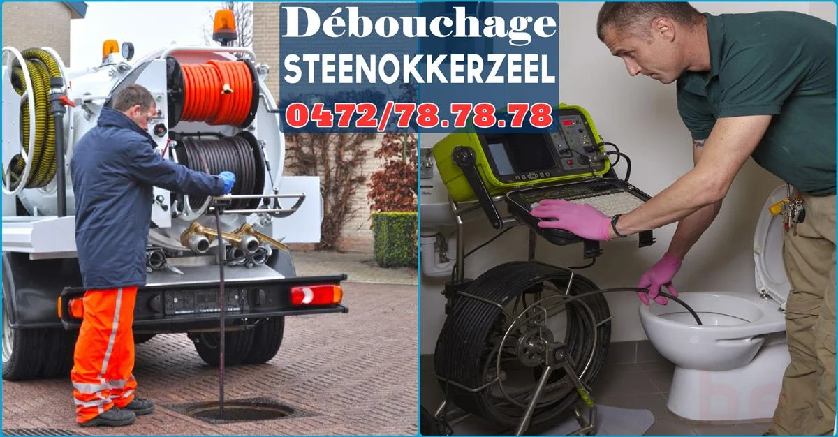 Débouchage Steenokkerzeel ⭐ SOS Déboucheur