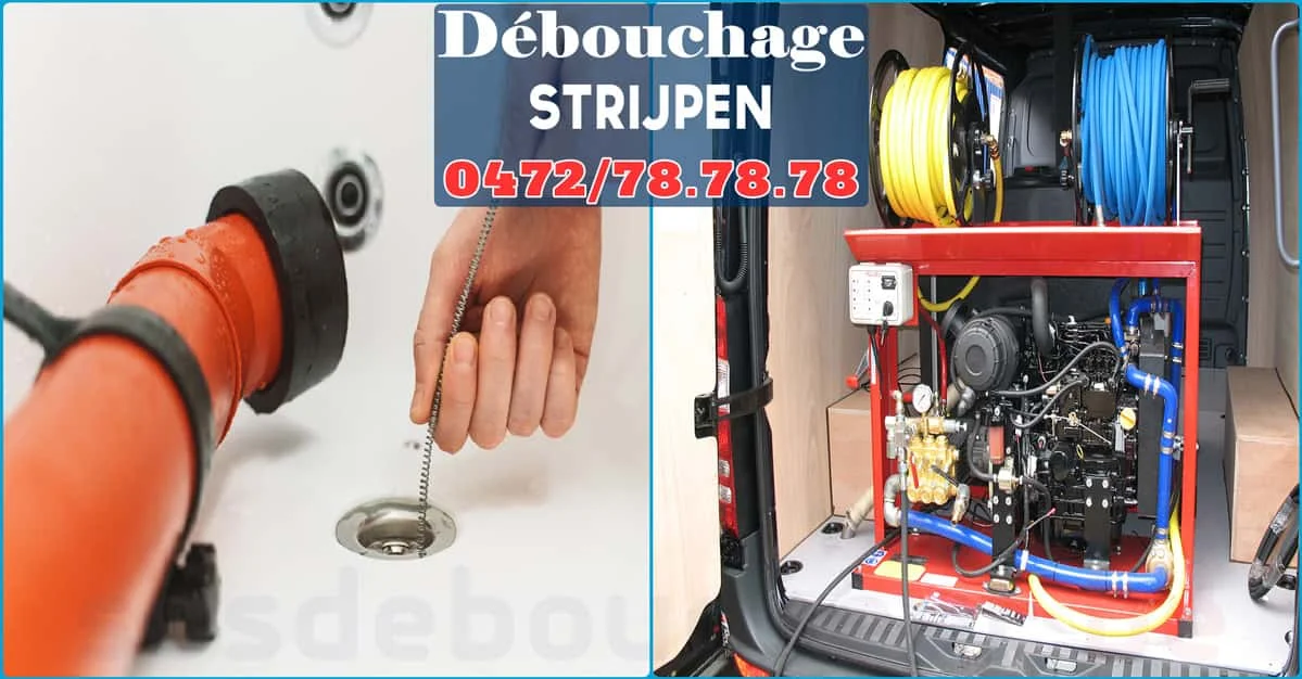 Débouchage de canalisations à Strijpen 9620