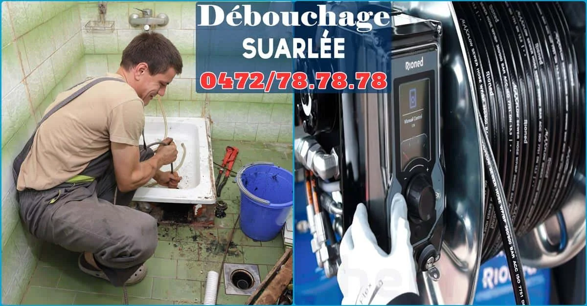 Débouchage de canalisations à Suarlée 5020