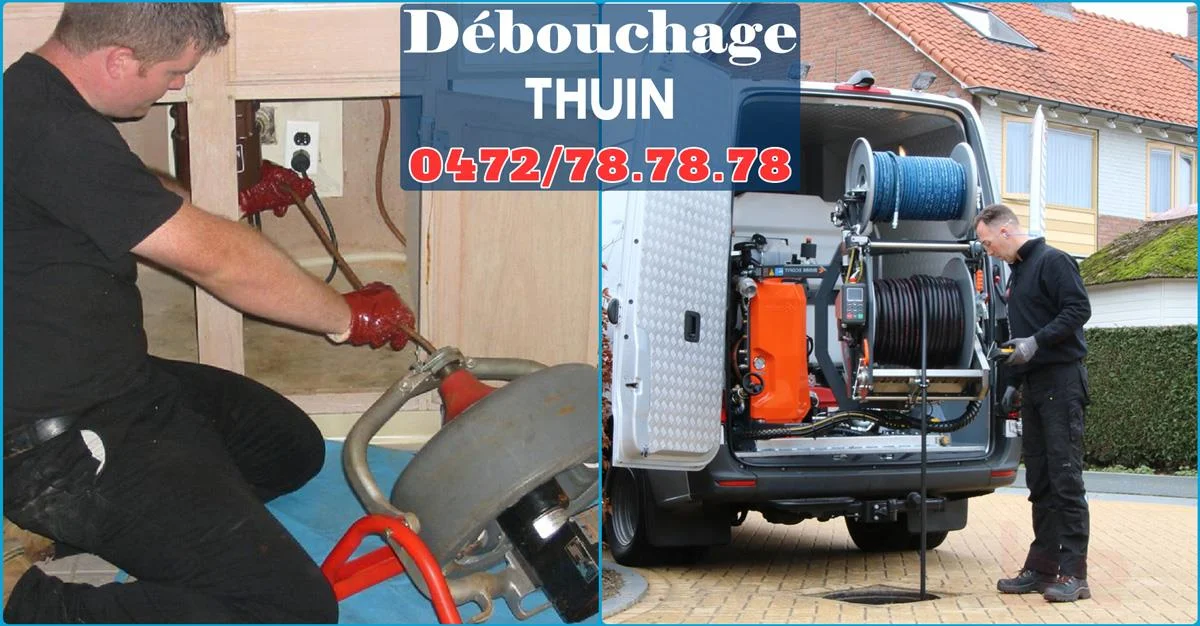 Débouchage Thuin ⭐ SOS Déboucheur
