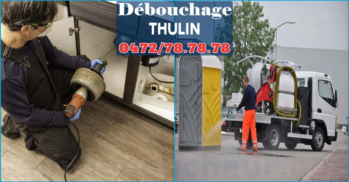 Débouchage de canalisations à Thulin 7350