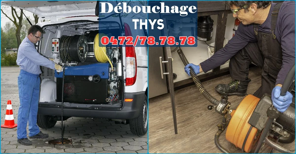 Débouchage de canalisations à Thys 4367