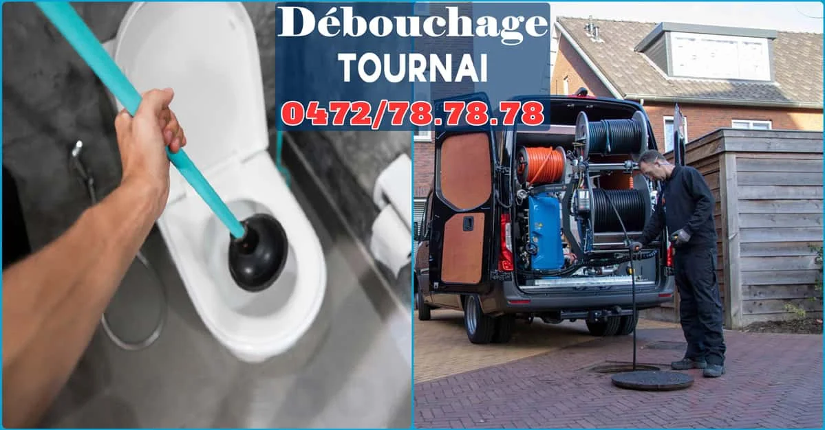 Débouchage Tournai ⭐ SOS Déboucheur
