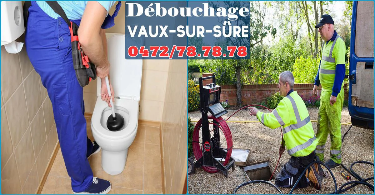 Débouchage Vaux-sur-Sûre ⭐ SOS Déboucheur