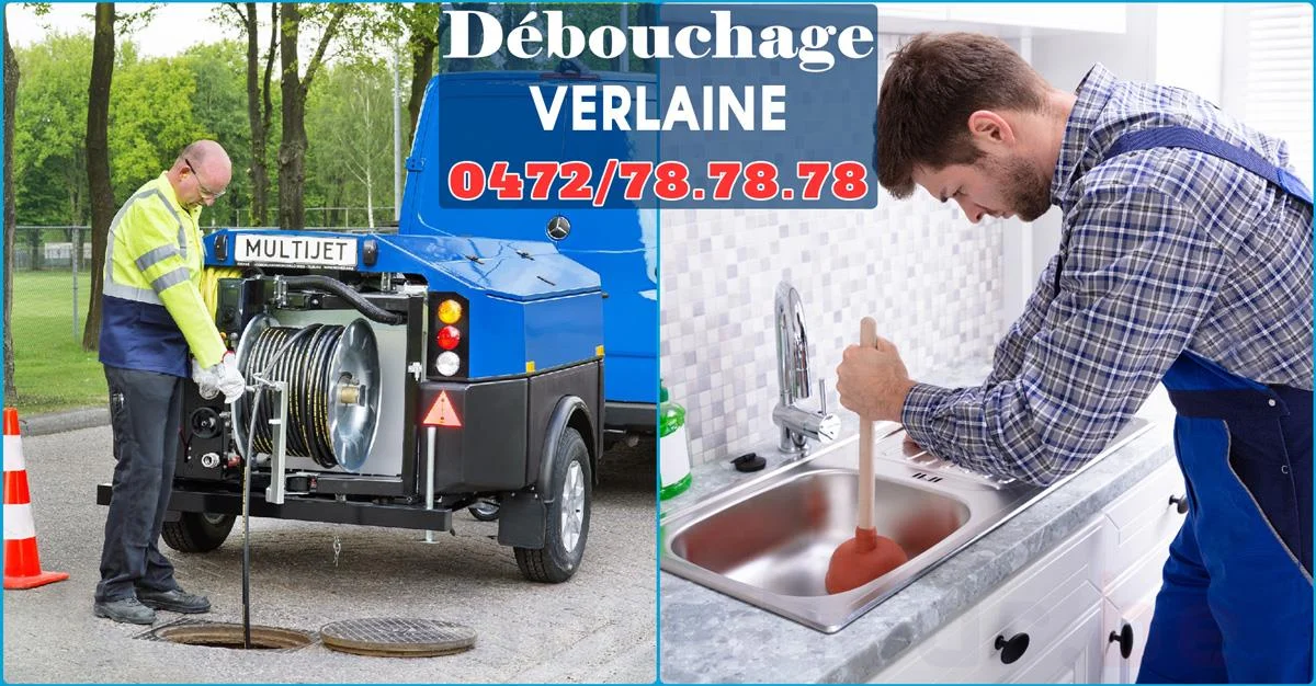 Débouchage Verlaine ⭐ SOS Déboucheur