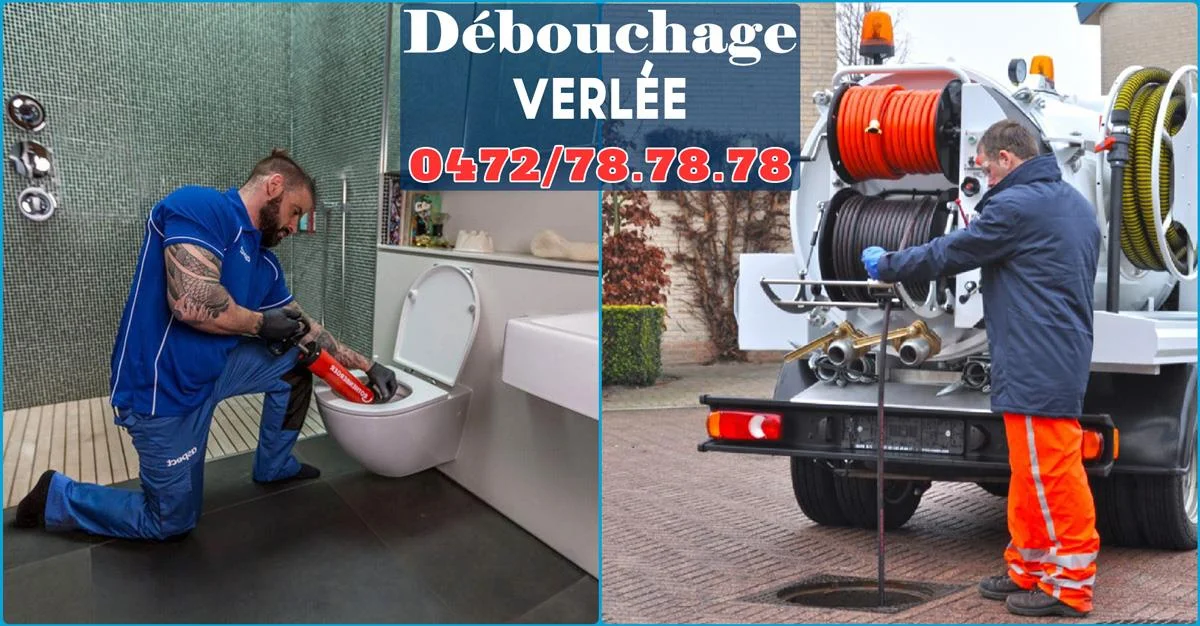 Débouchage de canalisations à Verlée 5370