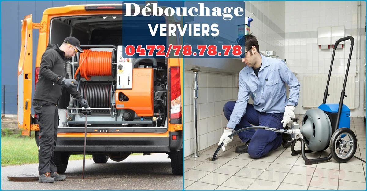 Débouchage Verviers ⭐ SOS Déboucheur