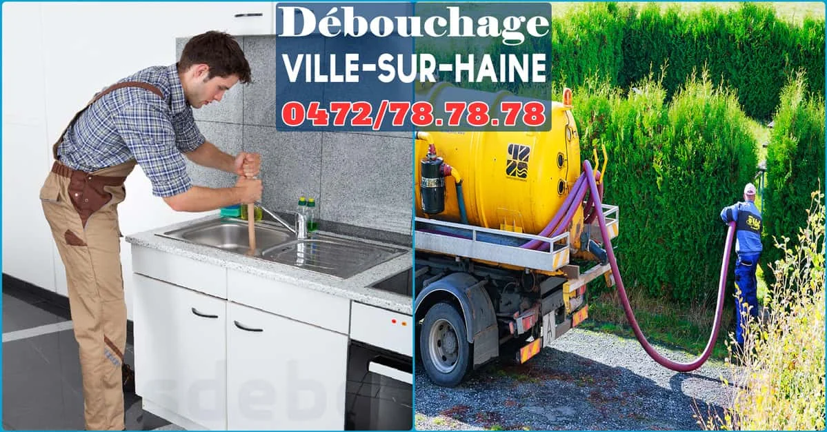 Débouchage de canalisations à Ville-sur-Haine 7070