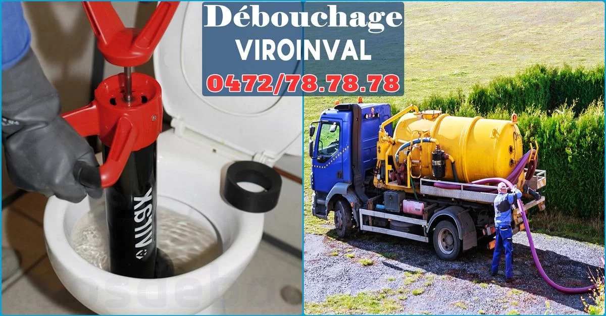 Débouchage Viroinval ⭐ SOS Déboucheur