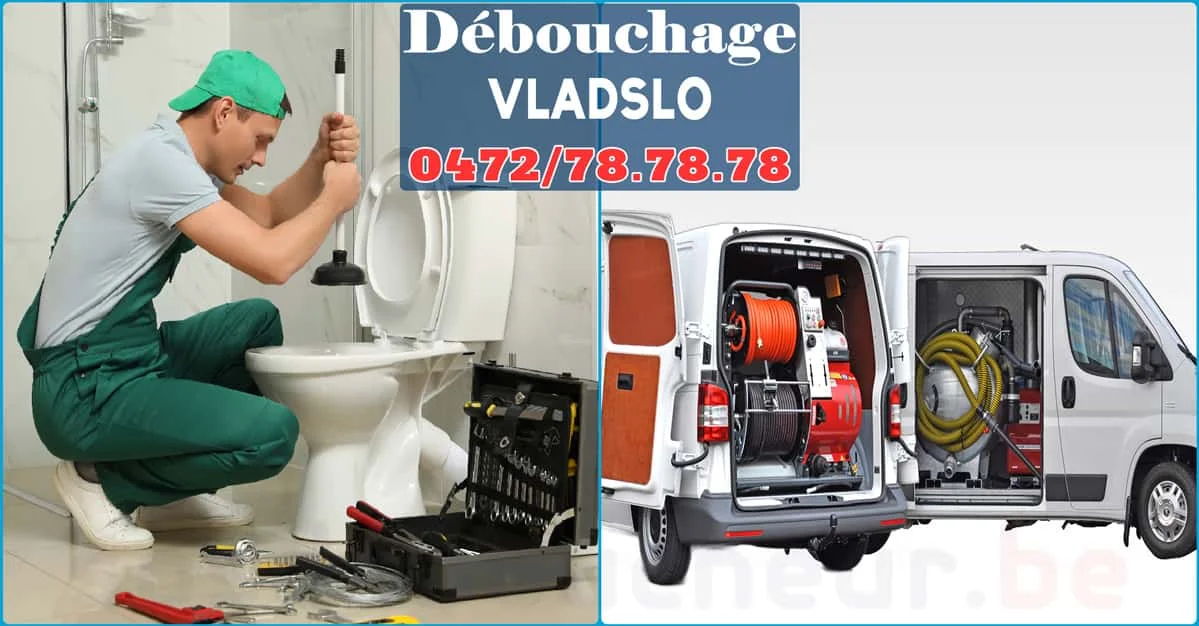 Débouchage de canalisations à Vladslo 8600