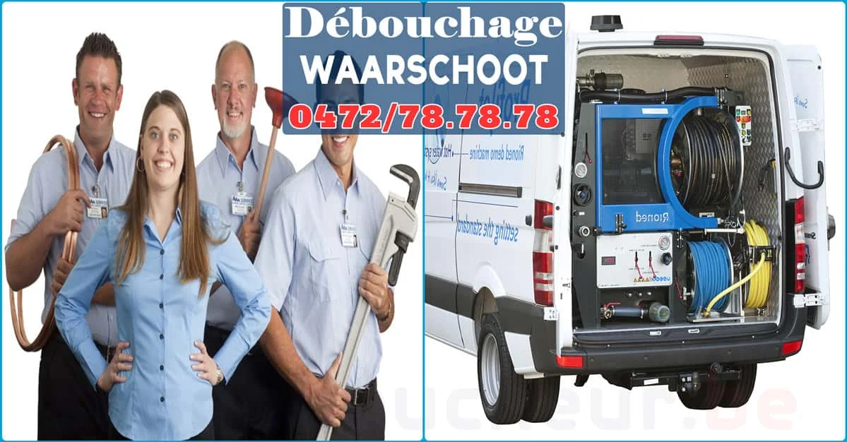 Débouchage Waarschoot ⭐ SOS Déboucheur