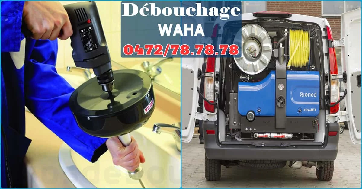 Débouchage de canalisations à Waha 6900