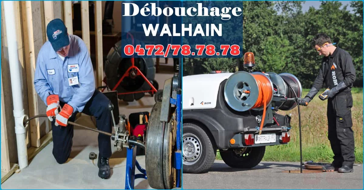 Débouchage Walhain ⭐ SOS Déboucheur