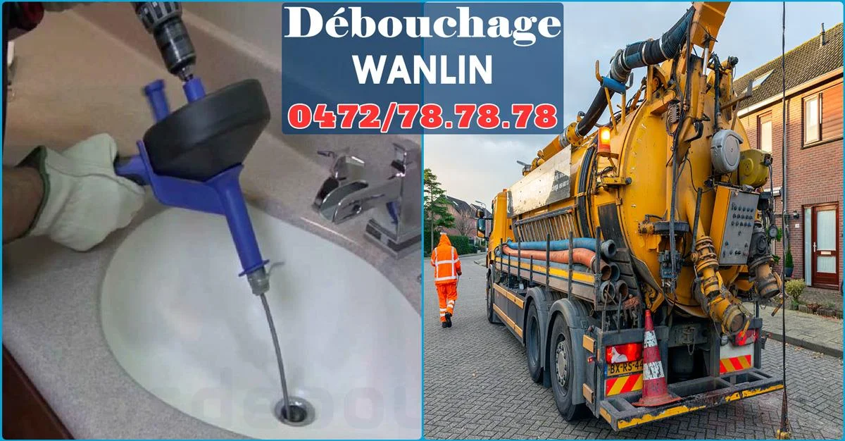 Débouchage de canalisations à Wanlin 5564