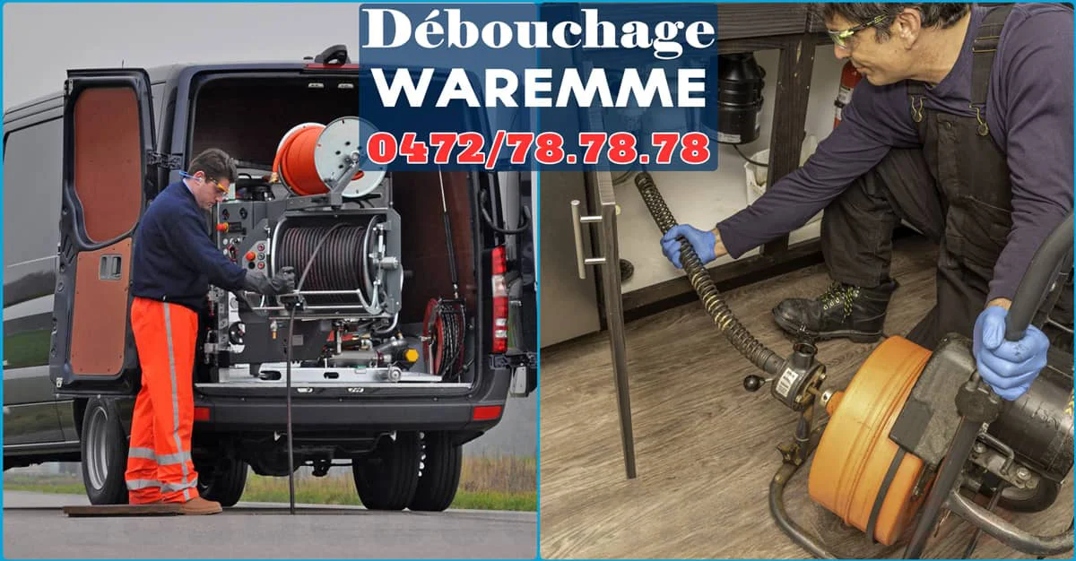 Débouchage Waremme ⭐ SOS Déboucheur
