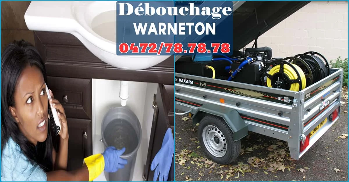 Débouchage de canalisations à Warneton 7784