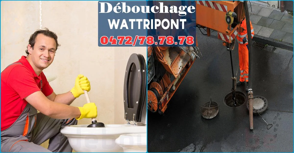 Débouchage de canalisations à Wattripont 7910