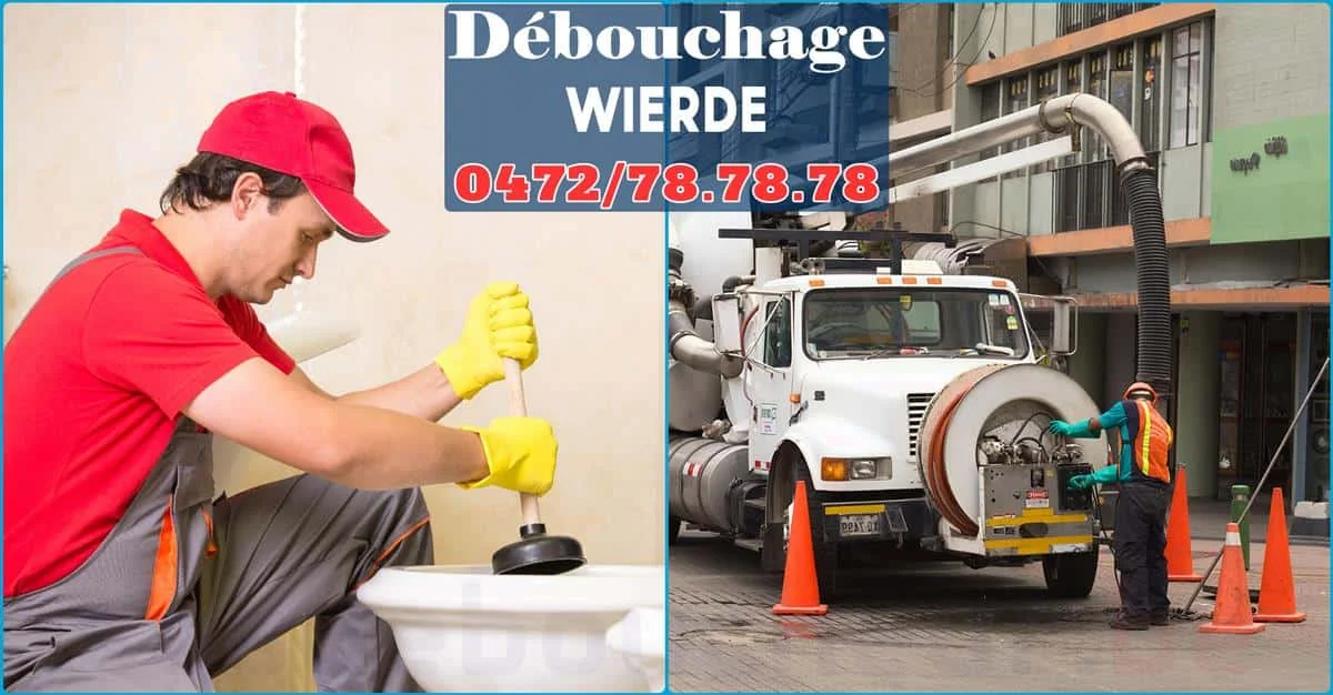 Débouchage de canalisations à Wierde 5100