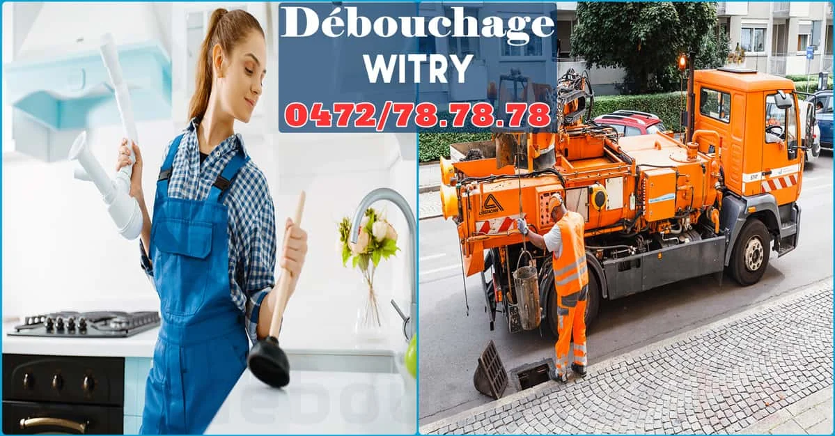 Débouchage de canalisations à Witry 6860