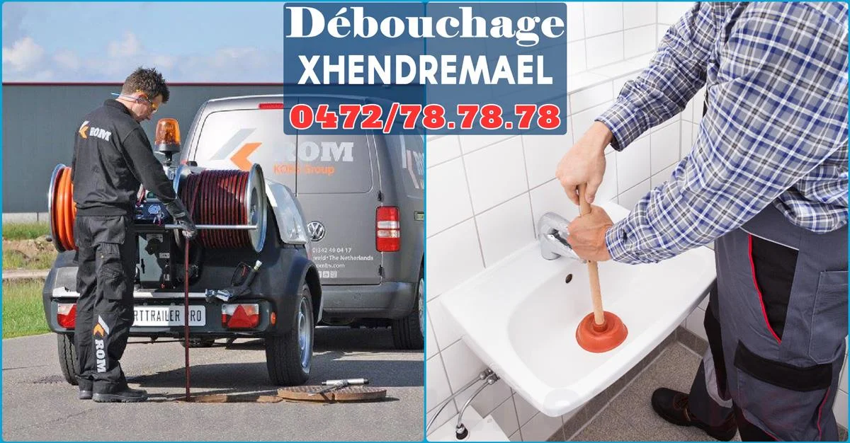 Débouchage de canalisations à Xhendremael 4432