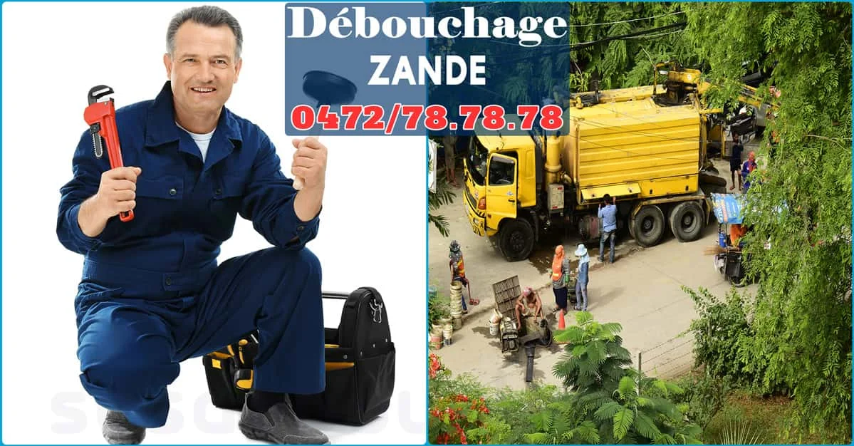 Débouchage de canalisations à Zande 8680